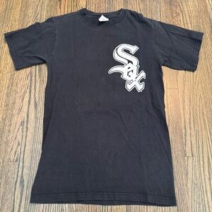 Chicago White Sox MLB Majestic Konerko black T-shirt size small